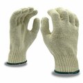 Cordova Machine Knit, Standard Weight Gloves, Bleached White, S, 12PK 3410S